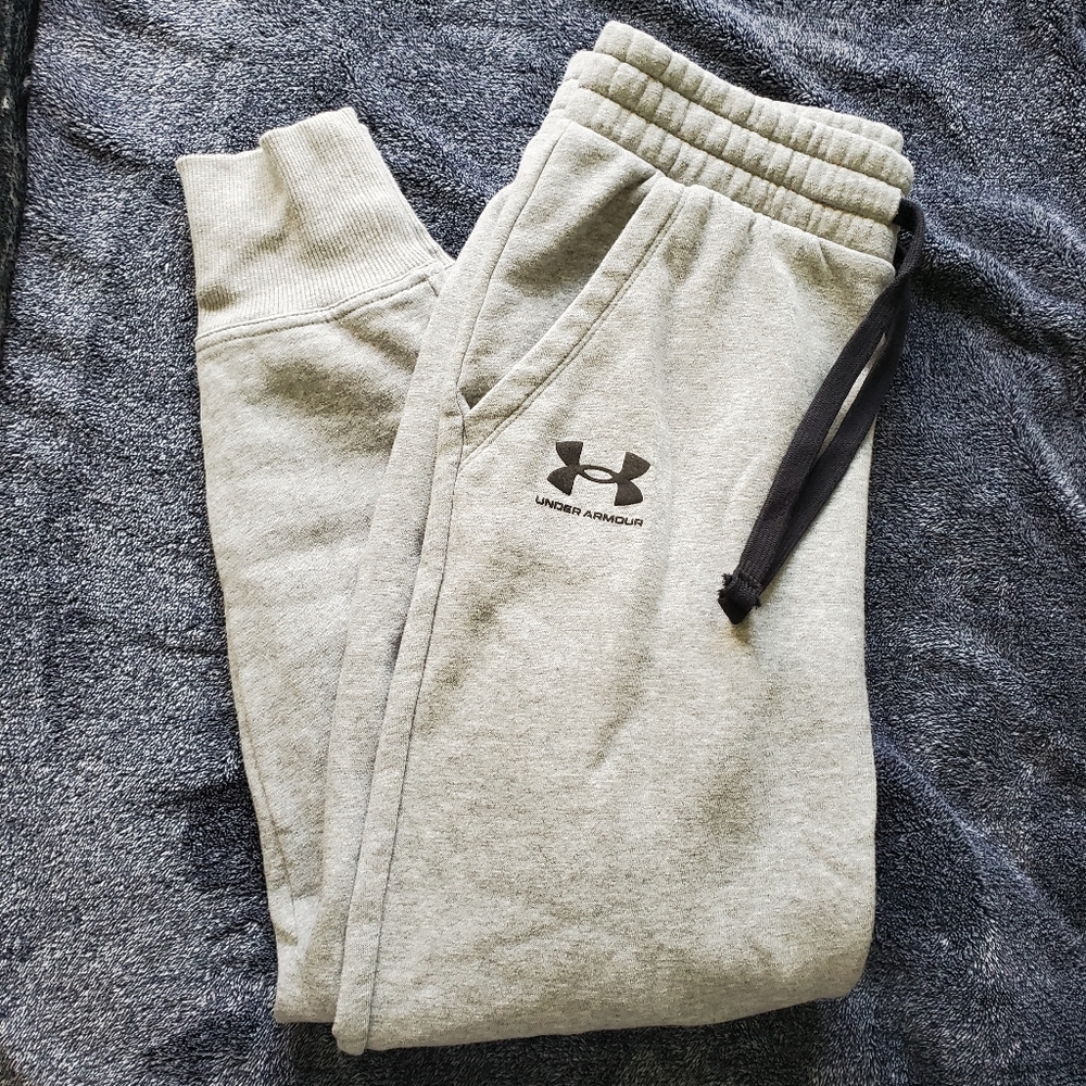 Under Armour grey sweatpants, size xs